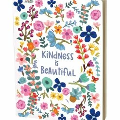 Discount 👏 Primitives By Kathy White & Pink Floral 'Kindness Is Beautiful' Journal 😀
