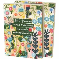 Best reviews of 😍 Primitives By Kathy Green & Pink Floral 'Best Friends' Journal 👏