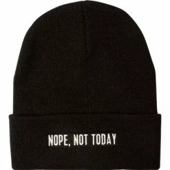Top 10 😉 Primitives By Kathy Black 'Nope Not Today' Beanie 🎁