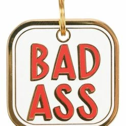 Promo 🤩 Primitives By Kathy Red 'Bad Ass' Collar Charm 🥰