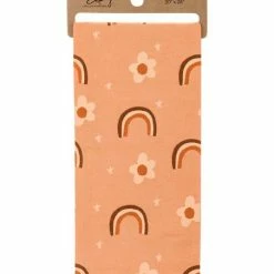 Best reviews of 🤩 Primitives By Kathy Coral Flowers & Rainbows Dish Towel ✔️