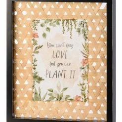 Top 10 🔥 Primitives By Kathy Yellow & Off-White 'Plant It' Inset Box Sign ✔️