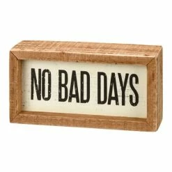 Discount ⌛ Primitives By Kathy 'No Bad Days' Box Sign 🌟