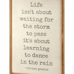 Top 10 ✨ Primitives By Kathy Beige & Gray 'Dance In The Rain' Inset Box Sign 😍