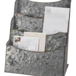 Coupon 👍 Primitives By Kathy Galvanized Metal File Rack ❤️