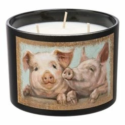 Outlet ✨ Primitives By Kathy Sea Salt & Sage Pigs Jar Candle 🔥