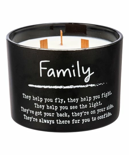 Best deal β¨ Primitives By Kathy Black & White 'Family' Wood-Wick Jar Candle π