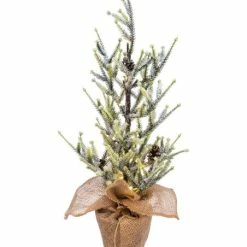 Best deal 🎁 Primitives By Kathy Green Flocked Spruce Tree Décor ⭐