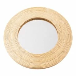 Best reviews of 😀 Primitives By Kathy Brown Rattan Small Round Framed Mirror ⭐