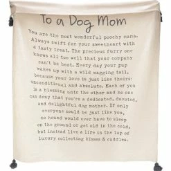 Best Sale 👍 Primitives By Kathy Cream 'To A 🐕 Dog Mom' Throw 🥰