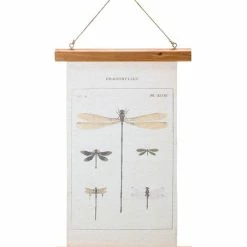 Deals 😀 Primitives By Kathy Cream & Yellow Dragonflies Wall Hanging 🌟