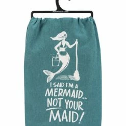 Best deal 👏 Primitives By Kathy Blue & White 'Not Your Maid' Dish Towel 🎁