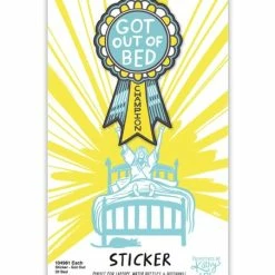 Coupon 🔥 Primitives By Kathy Blue 'Got Out Of Bed' Award Sticker 🎉