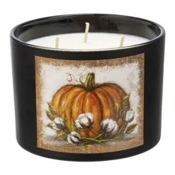 Wholesale ✨ Primitives By Kathy Black Orange Pumpkin Jar Candle ⌛