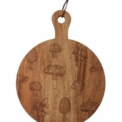Best reviews of 🧨 Primitives By Kathy Brown Mushroom Round Cutting Board 🥰