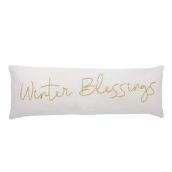 Best reviews of 😀 Primitives By Kathy White 'Winter Blessings' Lumbar Pillow 🥰
