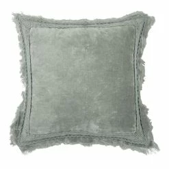 Best deal 🛒 Primitives By Kathy Green Lace-Edge Velvet Throw Pillow 😀