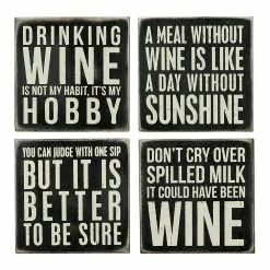 Top 10 🎁 Primitives By Kathy Wine Box Coaster Set 💯