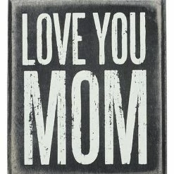 Hot Sale ✨ Primitives By Kathy 'Love You Mom' Block Sign 🔔