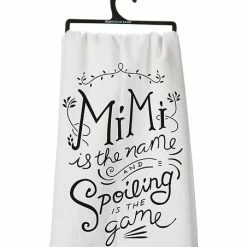 Best Pirce 😉 Primitives By Kathy White 'Mimi Is The Name' Dish Towel 💯