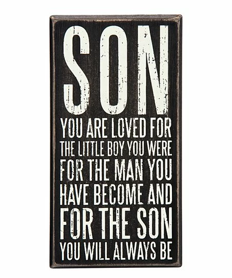 Cheap π₯ Primitives By Kathy 'Son You Are' Box Sign π