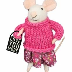 Best reviews of 😉 Primitives By Kathy 'Love You More' Mouse Figurine 🧨