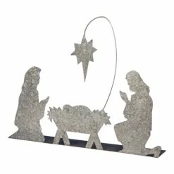 Deals 🎉 Primitives By Kathy Holy Family Metal Nativity Figurine ⌛
