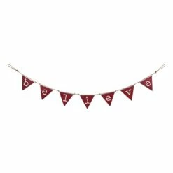 Best Sale 😀 Primitives By Kathy 'Believe' Tin Banner 🧨