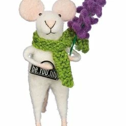 Flash Sale 🔥 Primitives By Kathy 'be.YOU.tiful' Box Sign Mouse Figurine 🎉