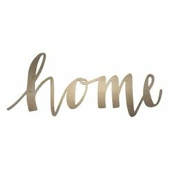 Best deal 🌟 Primitives By Kathy Gold 'Home' Metal Wall Décor 😉
