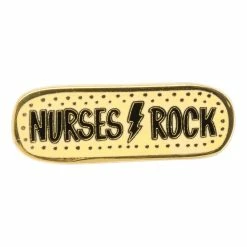 Best reviews of 🔥 Primitives By Kathy 'Nurses Rock' Enamel Pin 😍