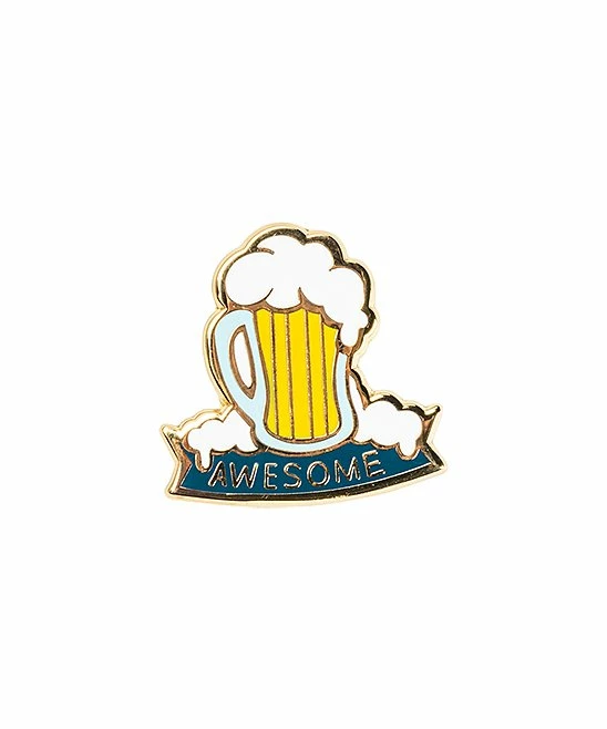 Brand new π Primitives By Kathy 'Beer Awesome' Enamel Pin β - Image 3