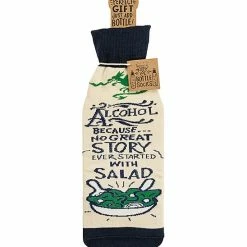 Best deal ✔️ Primitives By Kathy Cream & Navy 'Salad' Bottle Cover 🥰