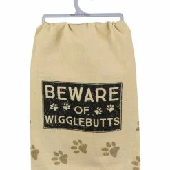 Wholesale 🎉 Primitives By Kathy 'Beware Of Wigglebutts' Dish Towel ⭐