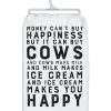 Best reviews of 🔔 Primitives By Kathy White 'Money Can't Buy Happiness But It Can Buy Cows' Dish Towel 🤩