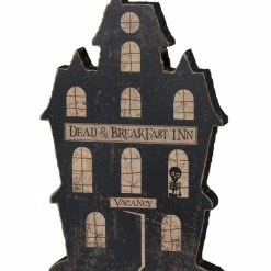 Best Pirce ⭐ Primitives By Kathy 'Dead & Breakfast Inn' Chunky Shelf Sitter ❤️