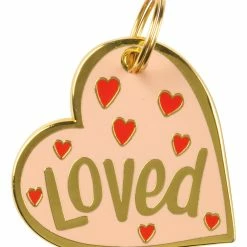 Buy ❤️ Primitives By Kathy 'Loved' Pet Tag 🛒