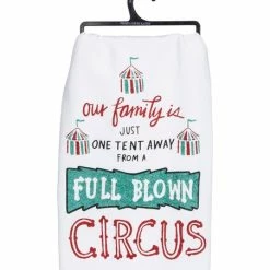 Discount ✨ Primitives By Kathy White 'Full Blown Circus' Dish Towel 🥰