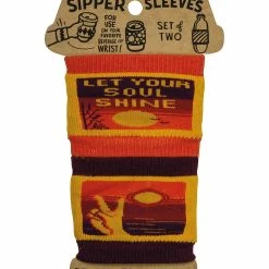 Promo ✔️ Primitives By Kathy Black & Red 'Soul Shine' Sipper Sleeve - Set Of Two 🤩