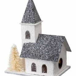 Promo 💯 Primitives By Kathy White Church Décor - Set Of Five 🤩