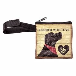 Budget 😍 Primitives By Kathy 'Rescued With Love' Waste Bag Pouch 🔥