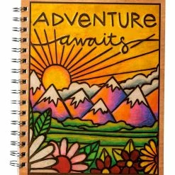 Outlet 🧨 Primitives By Kathy Tan 'Adventure Awaits' Spiral Notebook 🥰