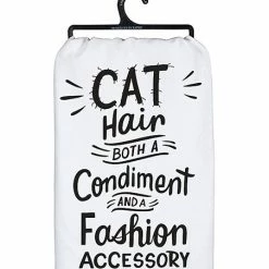 Best deal 😉 Primitives By Kathy White 'Cat Hair' Dish Towel 😉