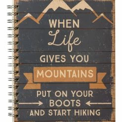 Promo ✨ Primitives By Kathy Plank 'Start Hiking' Spiral Notebook 🔥