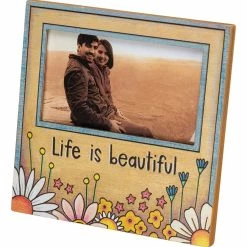 Wholesale ⌛ Primitives By Kathy Brown Floral 'Life Is Beautiful' Frame 🎁