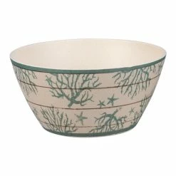 Budget 🤩 Primitives By Kathy Cream & Blue Coral Bowl 🤩