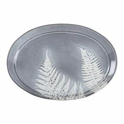 Wholesale 🎁 Primitives By Kathy Gray Botanical Fern Round Platter 🎁