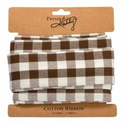 Cheap 👏 Primitives By Kathy Brown Buffalo Check Ribbon ⭐