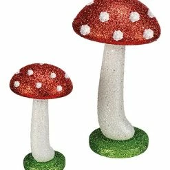 Cheap 👍 Primitives By Kathy Red & White Mushroom Décor Set ✔️