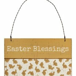 Wholesale 😀 Primitives By Kathy White & Yellow 'Easter Blessings' Ornament 😍